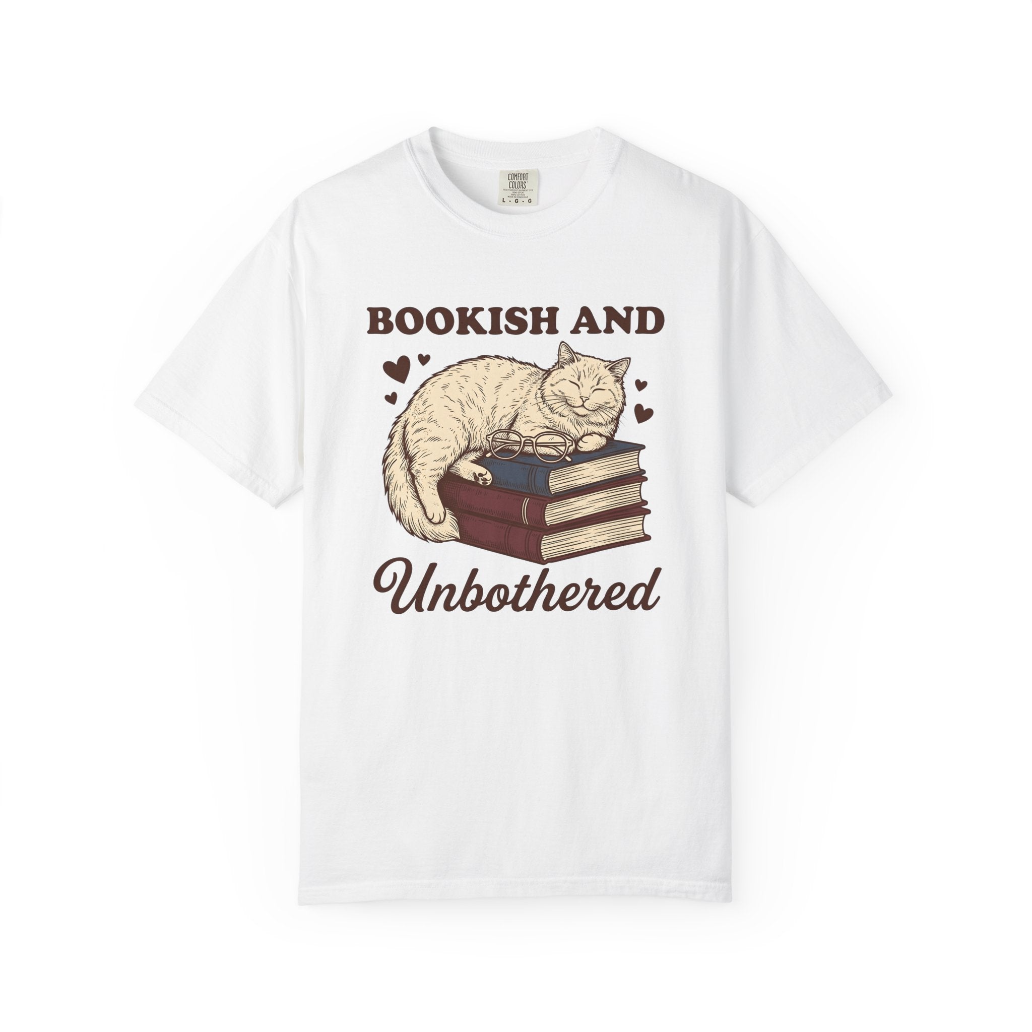 Kitten Novels Shirt Cat Reader Gift Women Retro Tee Novel T-Shirt Cat Fan Vintage Tshirt Book Graphic Sketch Spectacles Tshirt