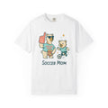Bear Clan Shirt Moms Exercise Gift Women Sweet Tee Clan T-Shirt Mom Enthusiast Cute Tshirt Fitness Graphic Illustrated Soccer Ball Tshirt