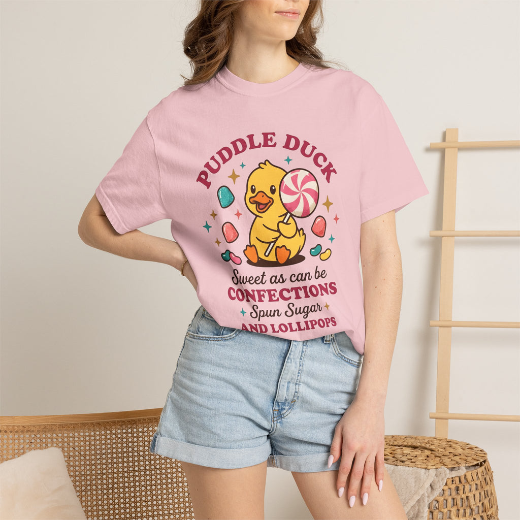 Duck Candy Shirt Easter Animal Gift Women Kawaii Tee Candy T-Shirt Easter Fan Cute Tshirt Creature Graphic Cartoon Jellybeans Tshirt