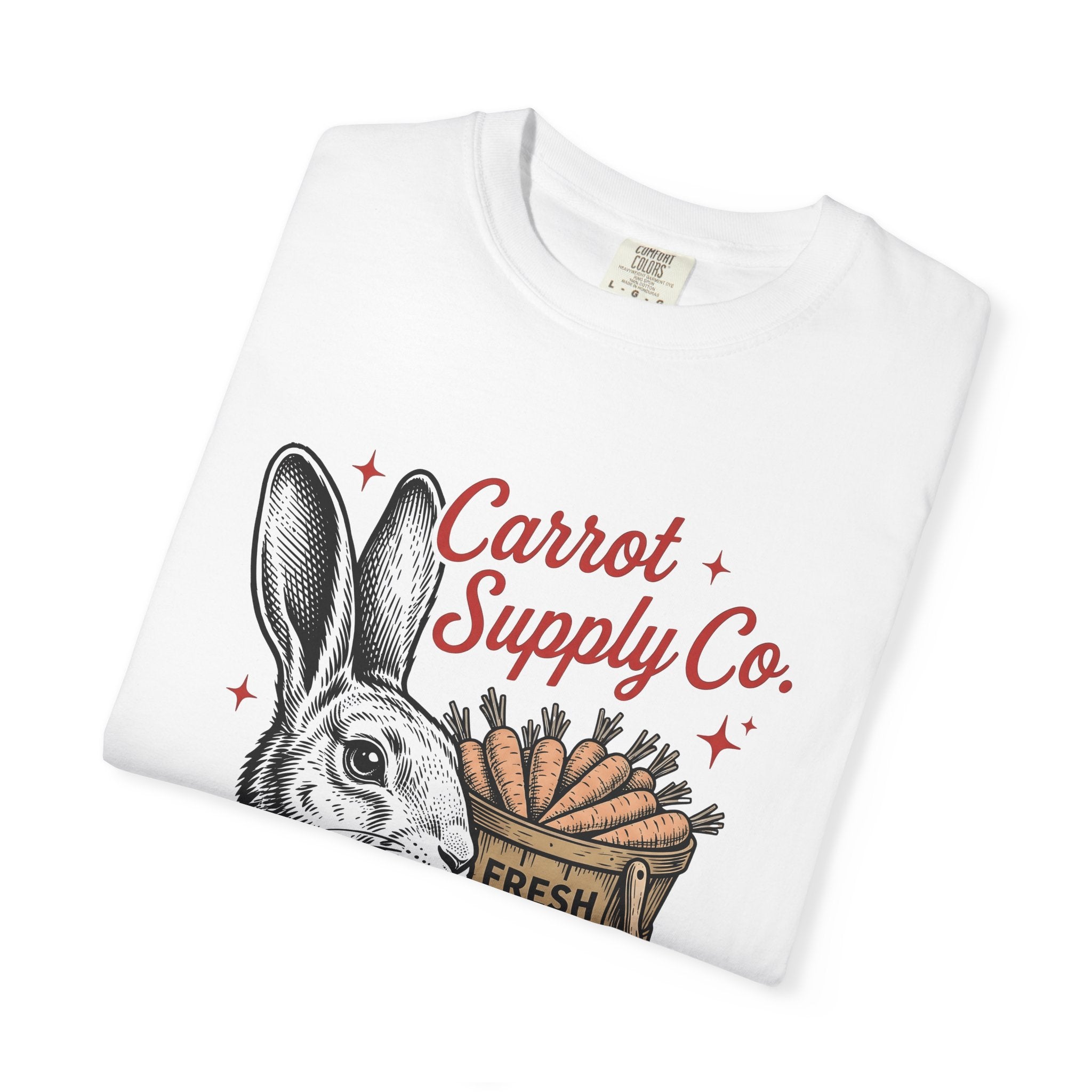 Bunny Carrot Shirt Easter Critters Gift Women Old School Tee Rabbit T-Shirt Easter Fan Vintage Tshirt Creature Graphic Line Art Tub Tshirt