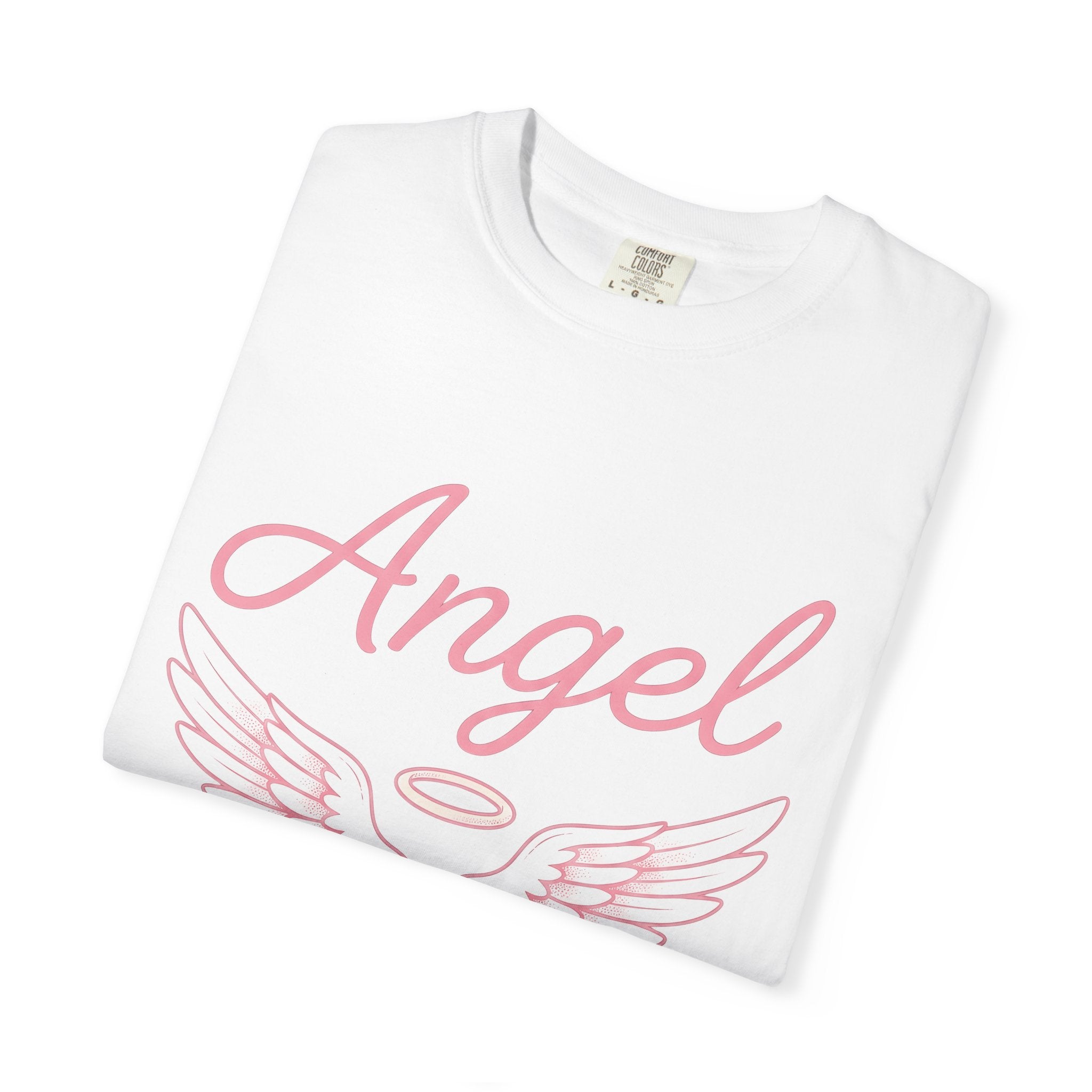 Angel Wings Shirt Angel Holistic Gift Women Playful Tee Feathered Wings T-Shirt Spiritual Fan Whimsical Tshirt Wellness Graphic Neat Halo