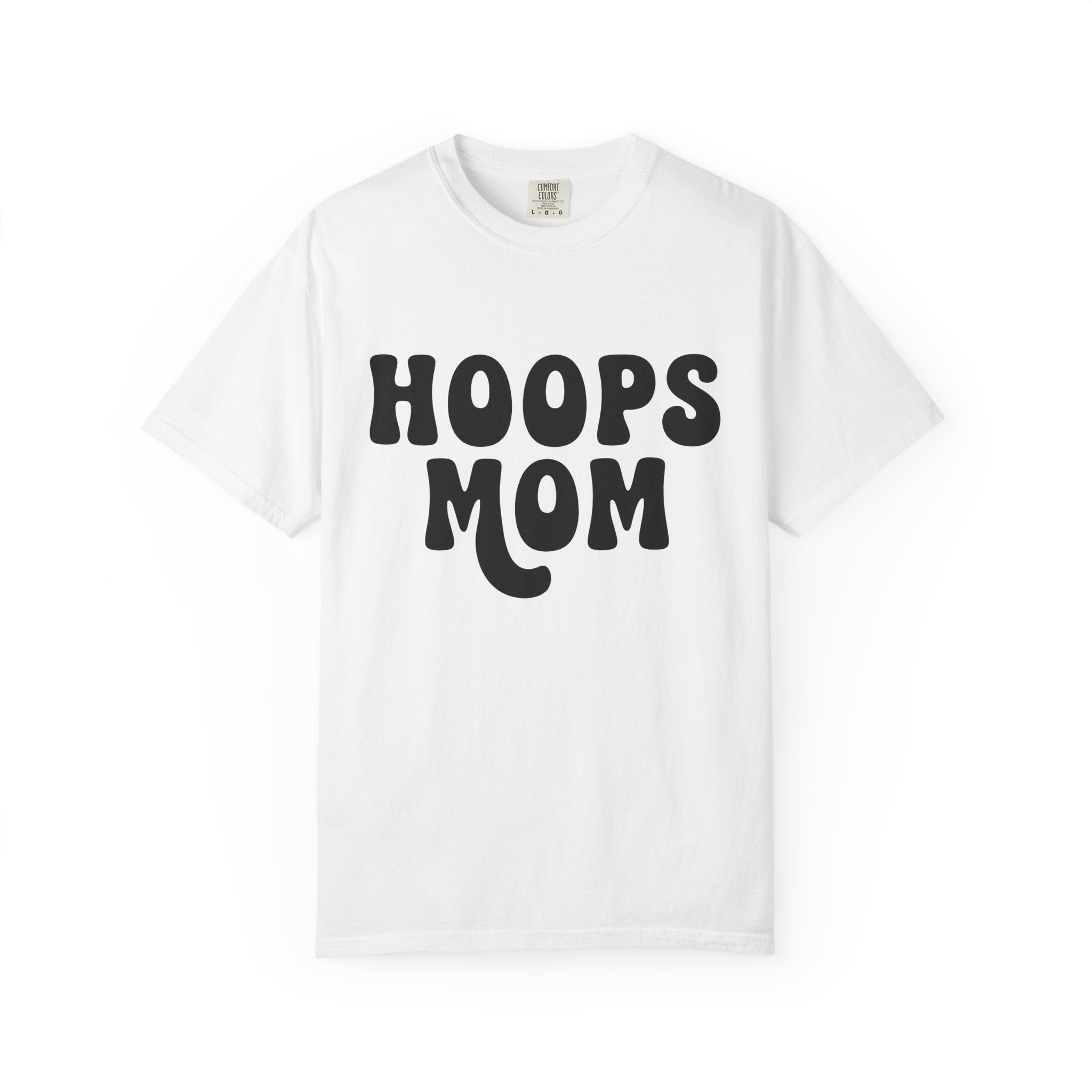 Bold Old School Text Shirt Basketball Mom Basketball Mom Kinship Gift Women Abstract Tee Typography T-Shirt Basketball Mom Fan Abstract Art