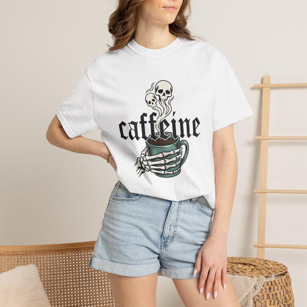 Skull Hand Coffee Mug Shirt Coffee Horror Gift Women Spooky Tee Coffee Mug T-Shirt Coffee Fan Horror Tshirt Macabre Graphic Retro Skull