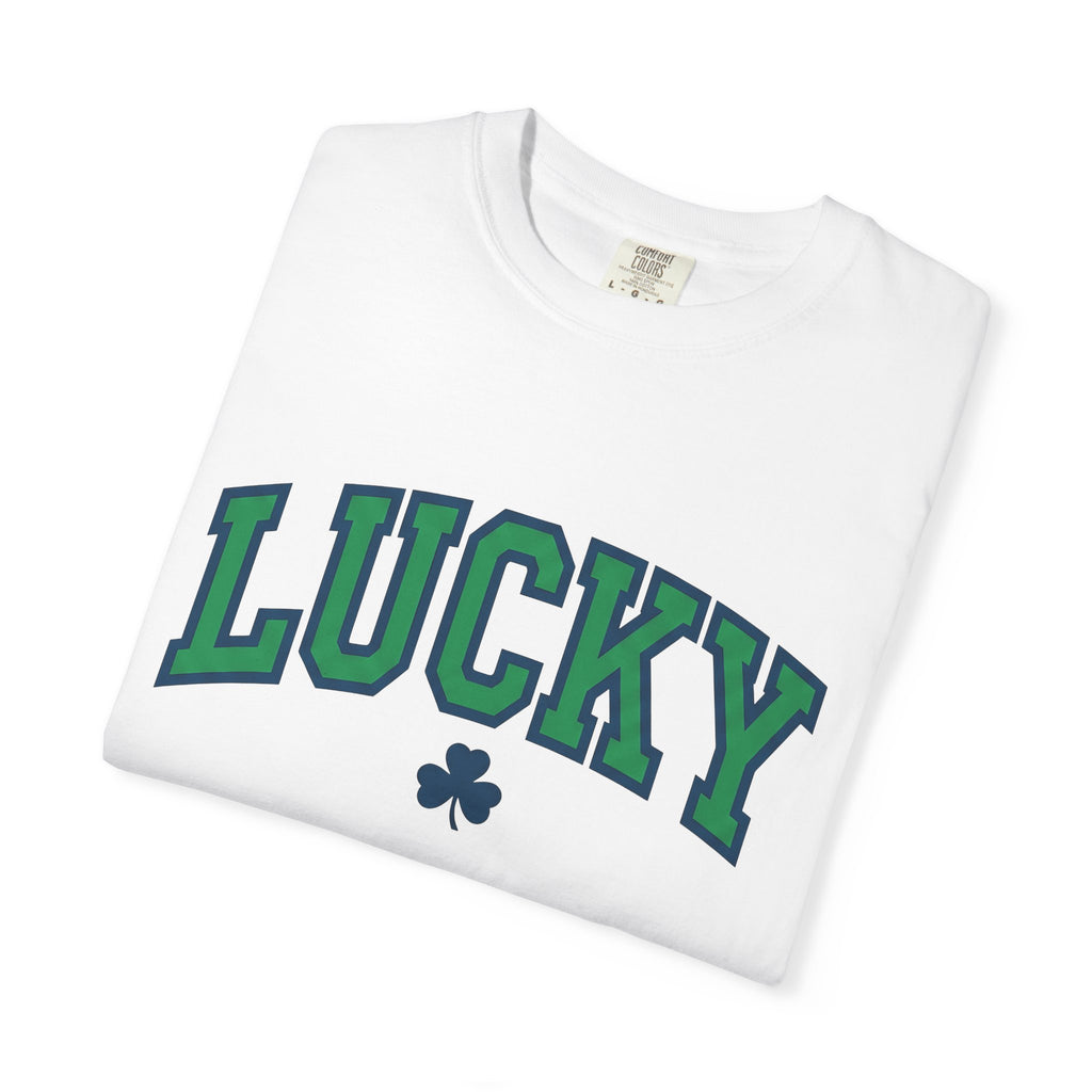 Shamrock Image Shirt St Patrick's Day Event Gift Women Graphic Tee Shamrock T-Shirt Patrick's Day Fan Celtic Tshirt Party Graphic Old School
