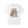 Cartoon Worm Barrel Shirt St Patrick's Day Beverages Gift Women Line Art Tee Worm T-Shirt Luck Fan Illustrated Tshirt Drink Design Cartoon