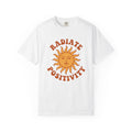 Sun Symbol Shirt Positive Vibes Self Help Gift Women Ethnic Tee Sol T-Shirt Optimist Fan Tribal Tshirt Motivation Graphic Antique Retro