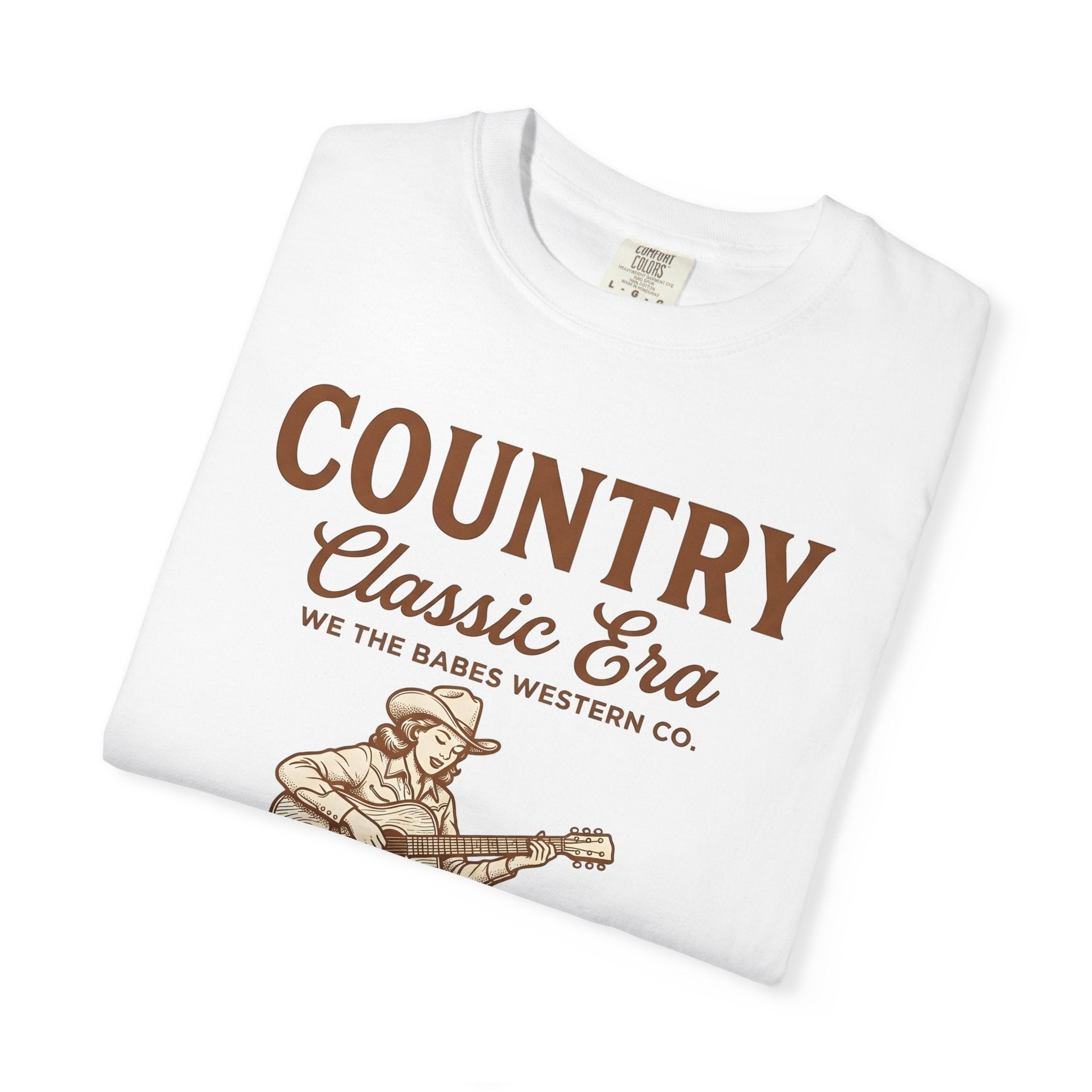 Cowgirl Guitar Shirt Cowgirl Western Gift Women Vintage Tee Guitar T-Shirt Cowgirl Fan Rustic Graphic Retro Cowboy Hat Tshirt
