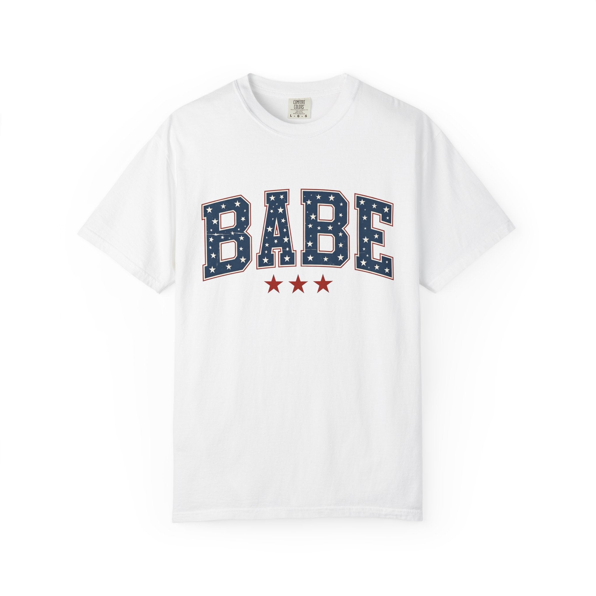 College Stars Design Shirt 4th Of July Festival Gift Women Americana Tee University Stars T-Shirt Independence Day Fan Patriotic Tshirt