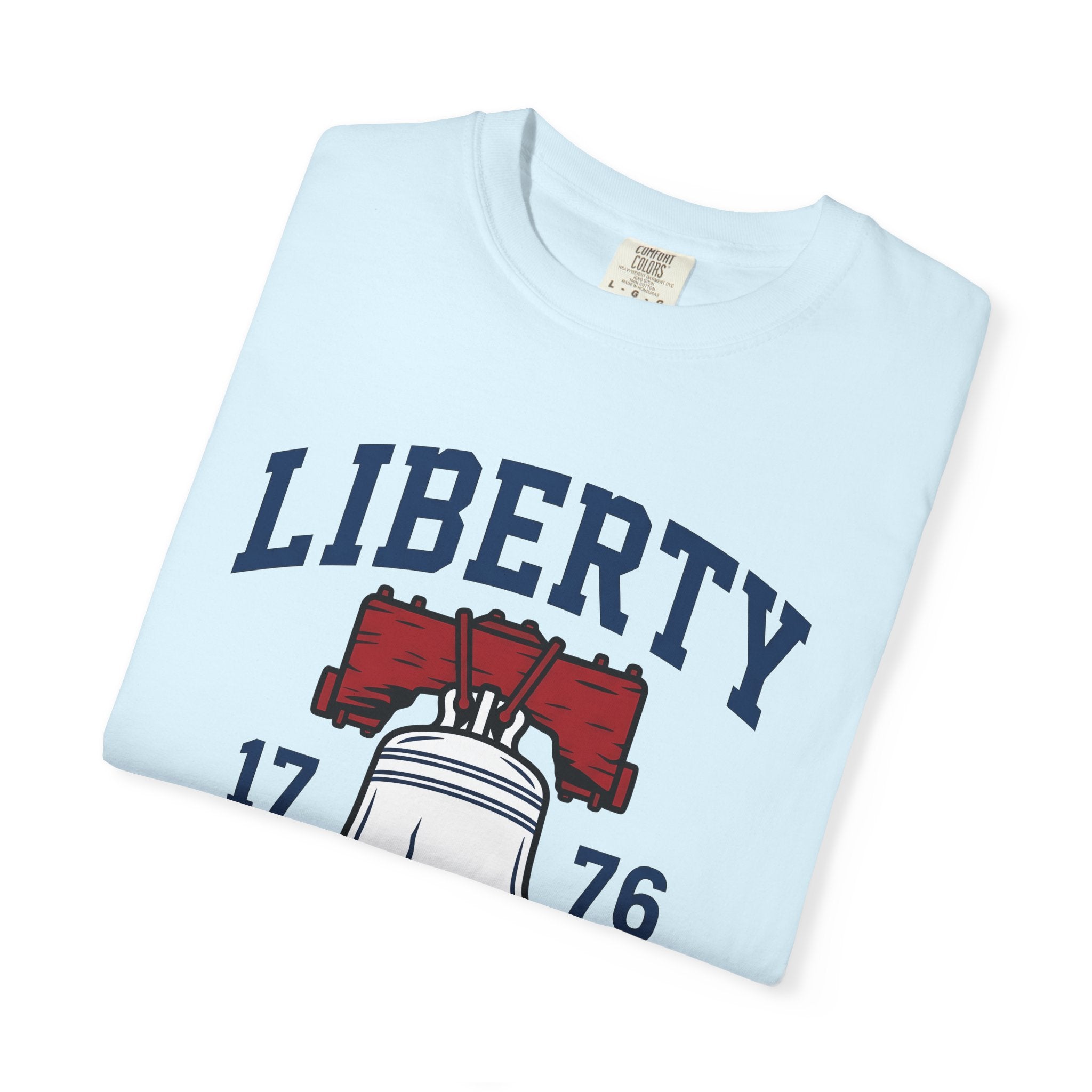Liberty Chime Shirt 4th Of July Nationalism Gift Women Heritage Tee Liberty Bell T-Shirt Fireworks Fan Patriotic Tshirt Patriot Graphic
