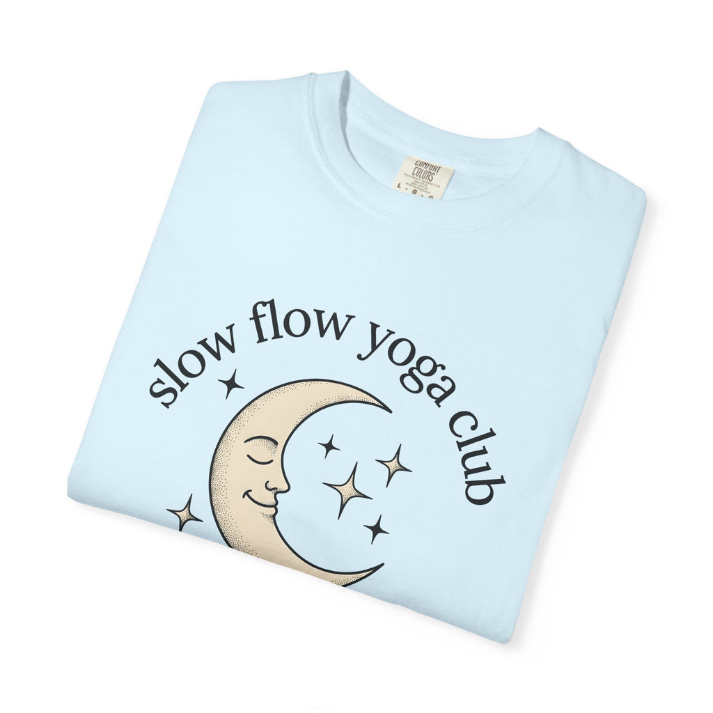 Crescent Moon Shirt Yoga Mindfulness Gift Women Hippie Tee Lunar T-Shirt Meditation Enthusiast Bohemian Tshirt Meditation Graphic Retro