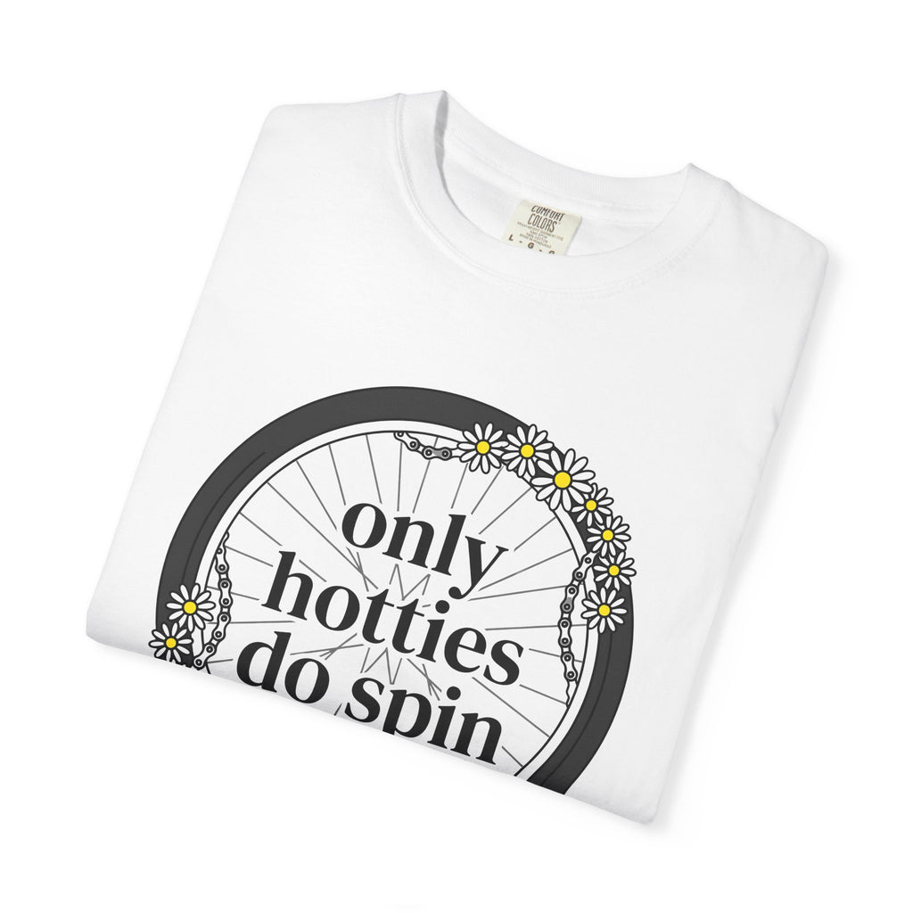 Bicycle Wheel Shirt Sports Cycling Gift Women Bold Tee Wheel T-Shirt Athlete Enthusiast Graphic Tshirt Biking Graphic Design Minimal Daisy