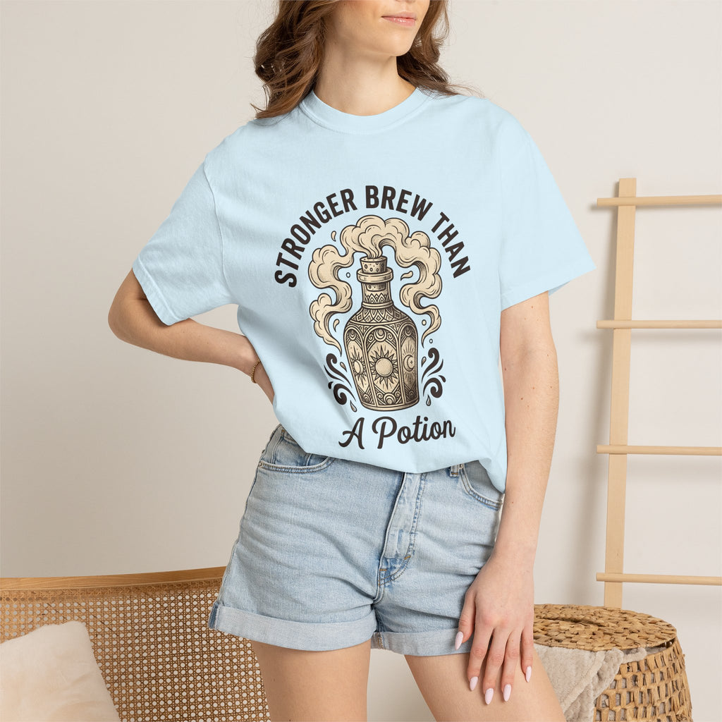 Elixir Bottle Shirt St. Valentine's Day Spells Gift Women Retro Tee Potion Bottle T-Shirt Valentine Fan Vintage Tshirt Magic Graphic Line