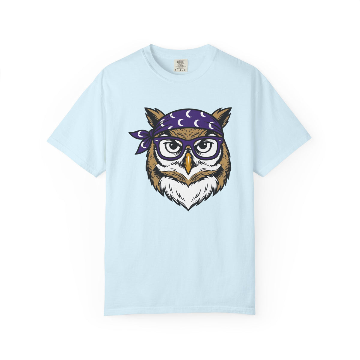 Owl Glasses Shirt Teachers Fauna Gift Women Illustration Tee Owl T-Shirt Educator Enthusiast Graphic Tee Wildlife Graphic Old School Head