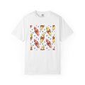 Firework Rockets Shirt 4th Of July Independence Gift Women Cartoon Tee Fireworks T-Shirt Patriot Fan Comic Tshirt Liberty Graphic Line Art