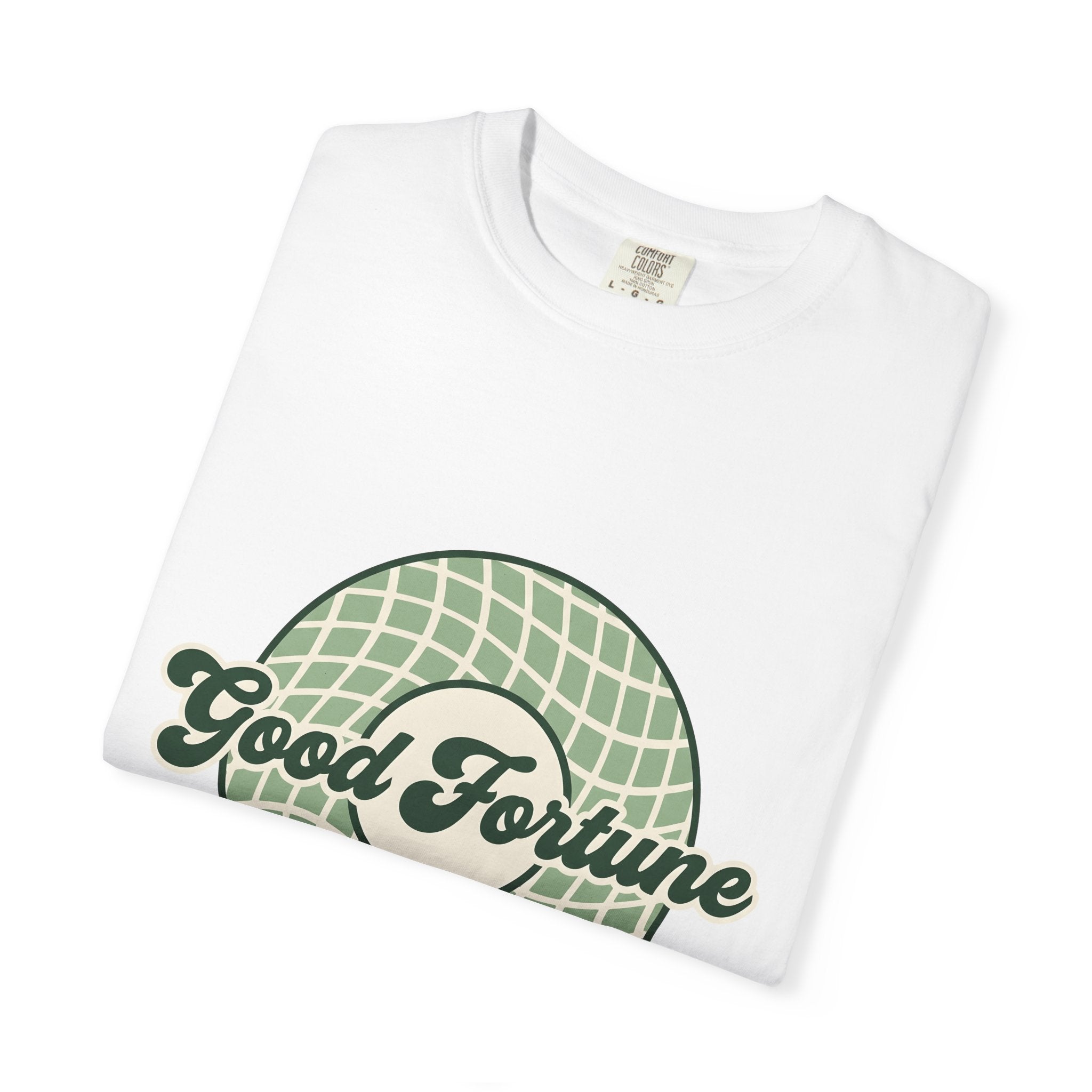 Old Green Circle Shirt St Patrick's Day Chance Gift Women Antique Tee Circle T-Shirt Luck Fan Vintage Tshirt Fortune Graphic Clean Check