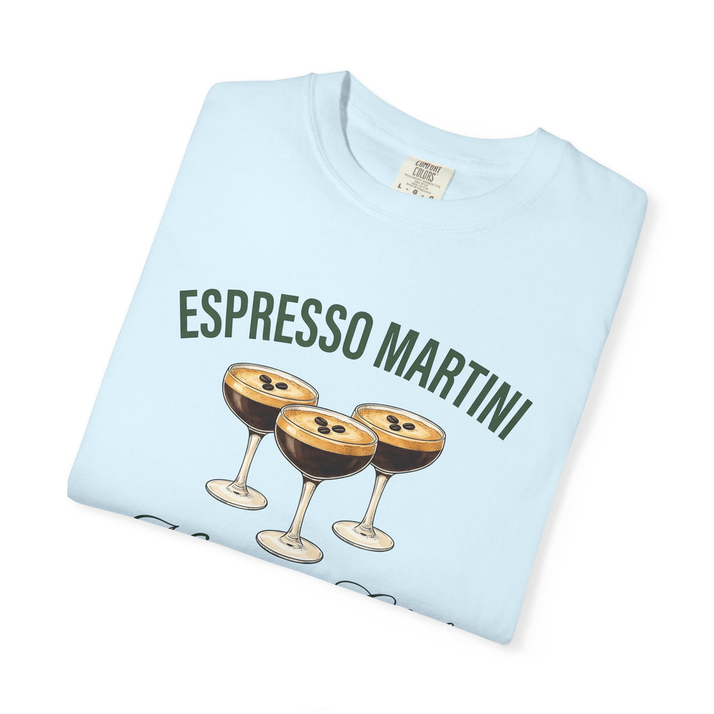 Coffee Martini Shirt Coffee Beverages Gift Women Line Art Tee Espresso T-Shirt Coffee Fan Cappuccino Tshirt Drink Graphic Sketch Roasted
