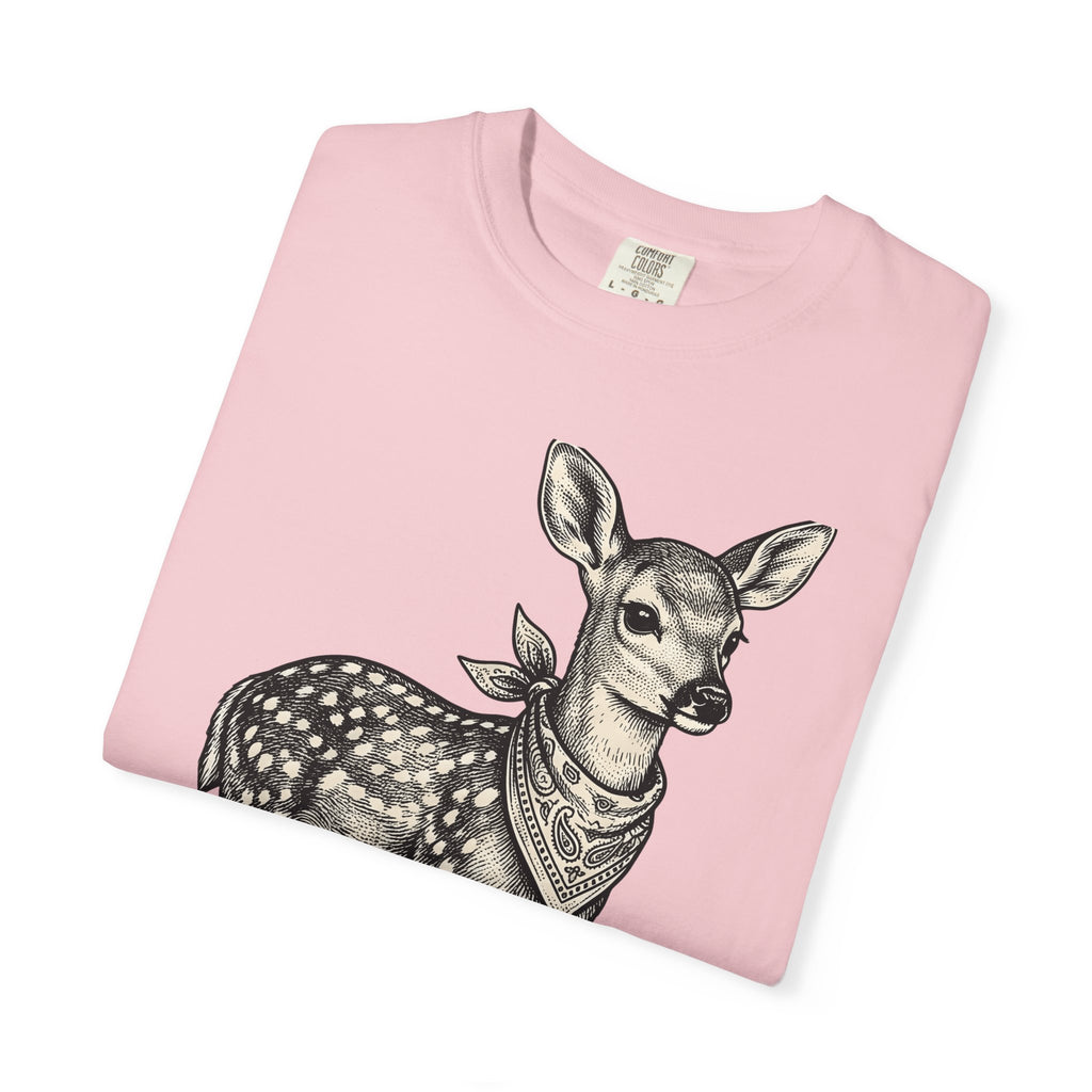 Doe Cowboy Boots Shirt Cowgirl Prairie Gift Women Old School Tee Cowboy Boot T-Shirt Cowgirl Fan Rodeo Tshirt Plains Graphic Cartoon