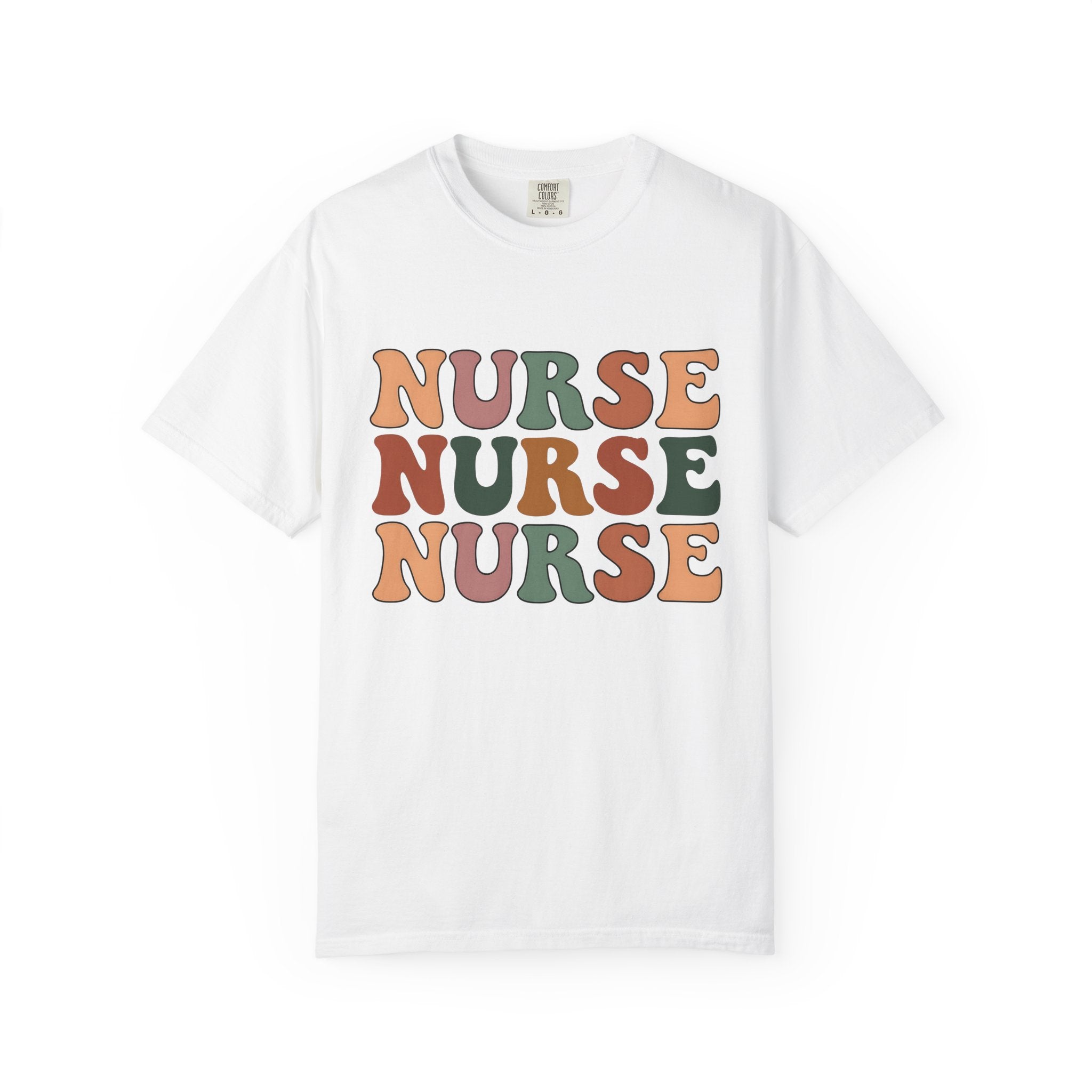 Nurse Quote Shirt Nurses Medical Gift Women Vintage Tee Nursing T-Shirt Healthcare Enthusiast Retro Tshirt Hospital Graphic Psychedelic Soft