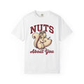 Chipmunk Heart Shirt St Valentines Day Pet Owner Gift Women Rustic Tee Squirrel T-Shirt Valentine Fan Vintage Tshirt Dog Owner Graphic Old