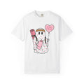 Spirit Yoga Shirt Valentines Day Exercise Gift Women Kawaii Tee Yoga T-Shirt Valentine Enthusiast Cartoon Tshirt Fitness Graphic Sketch Love