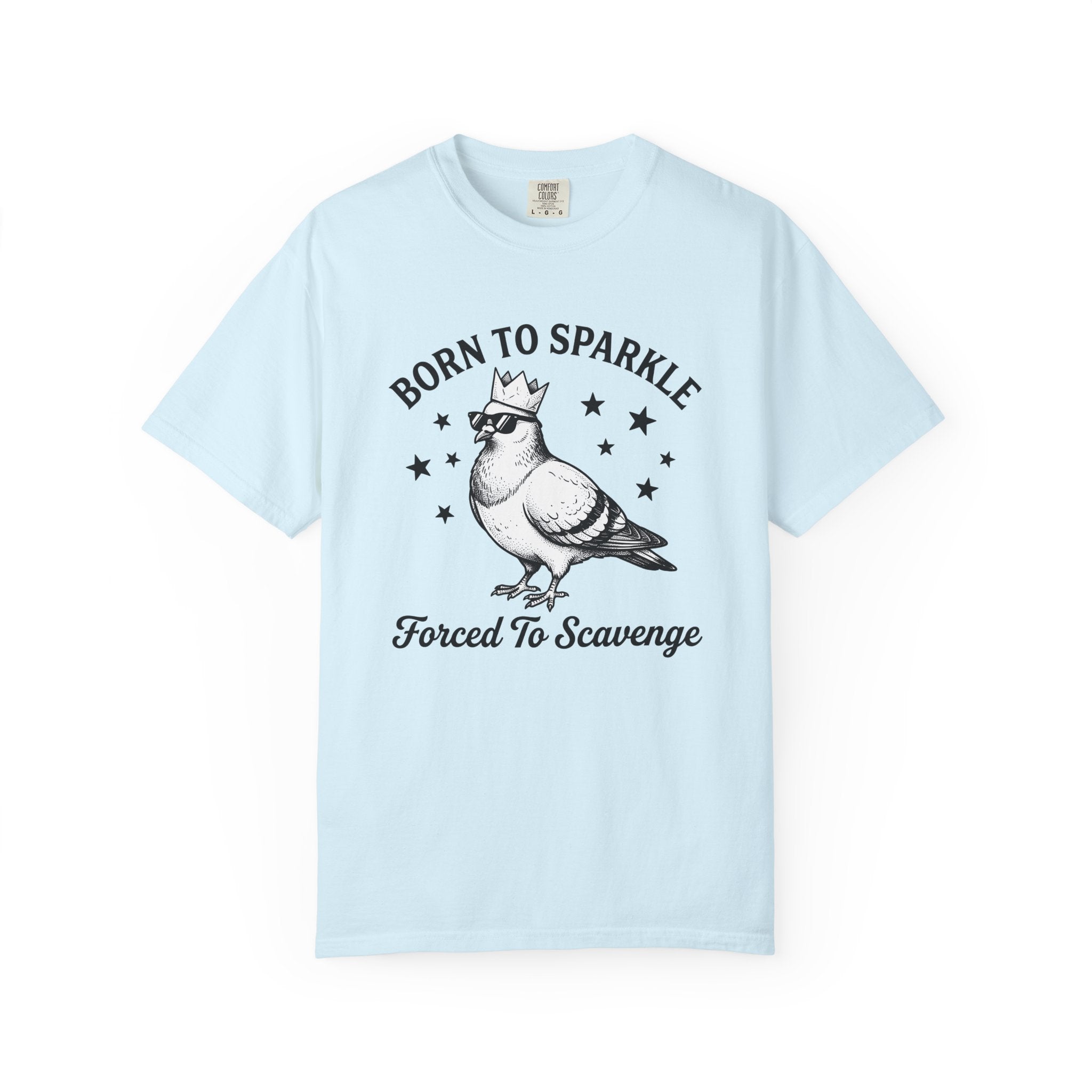 Carrier Pigeon Crown Shirt Funny Critter Gift Women Cartoon Tee Pigeon Crown T-Shirt Humor Fan Comic Tshirt Animal Graphic Old School