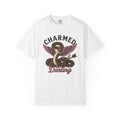 Snake Wings Shirt St. Valentine's Day Macabre Gift Women Illustrative Tee Serpent T-Shirt Valentine Fan Illustrated Tshirt Dark Graphic Hand
