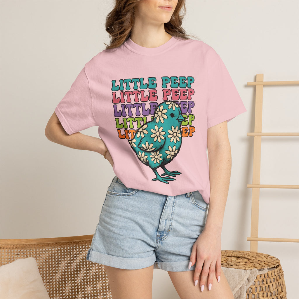 Flower Chicken Shirt Easter Season Gift Women Vintage Tee Hen T-Shirt Spring Fan Retro Tshirt Seasonal Graphic Sketch Sunflower Tshirt