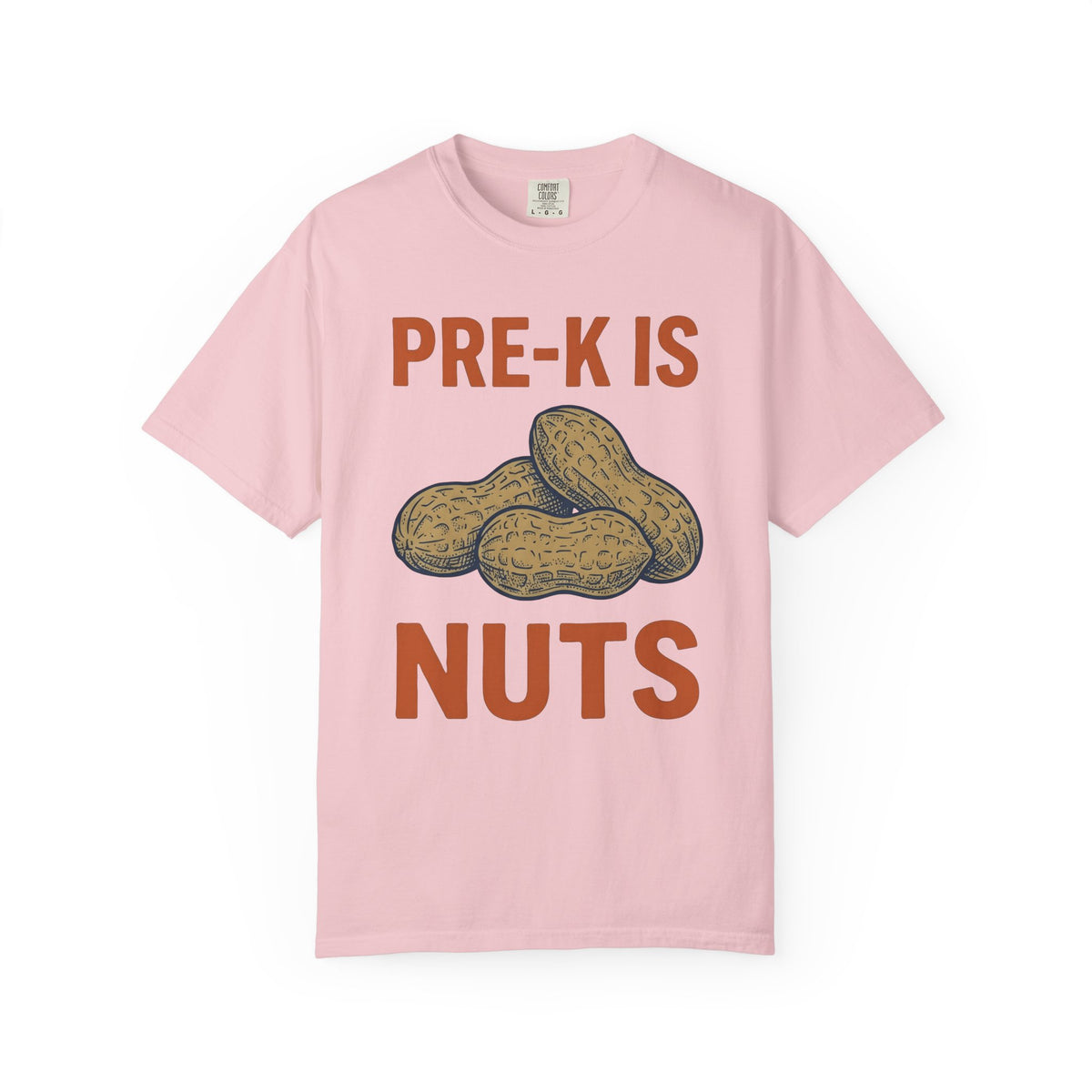 Peanut Graphic Shirt Teacher School Gift Women Playful Tee Nut T-Shirt Educator Enthusiast Fun Tshirt Classroom Graphic Retro Food Tshirt