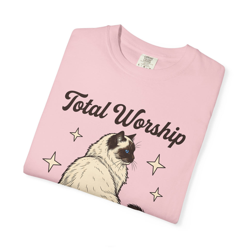 Siamese Cat Shirt Cat Animal Gift Women Vintage Tee Siamese T-Shirt Cat Fan Feline Tshirt Retro Illustration Hand Drawn Stars Tshirt
