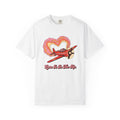 Airplane Heart Graphic Shirt St. Valentine's Day Romance Gift Women Cartoon Tee Plane T-Shirt Valentine Fan Comic Tshirt Love Graphic Retro