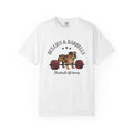 Bulldog Barbell Shirt Sports Fitness Gift Women Cartoon Tee Weightlifting T-Shirt Athlete Fan Strength Tshirt Workout Graphic Vintage Stars