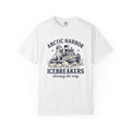 Walrus Boat Shirt Christmas Ocean Gift Women Vintage Tee Boat T-Shirt Winter Fan Maritime Tshirt Retro Illustration Sea Graphic Hand Drawn