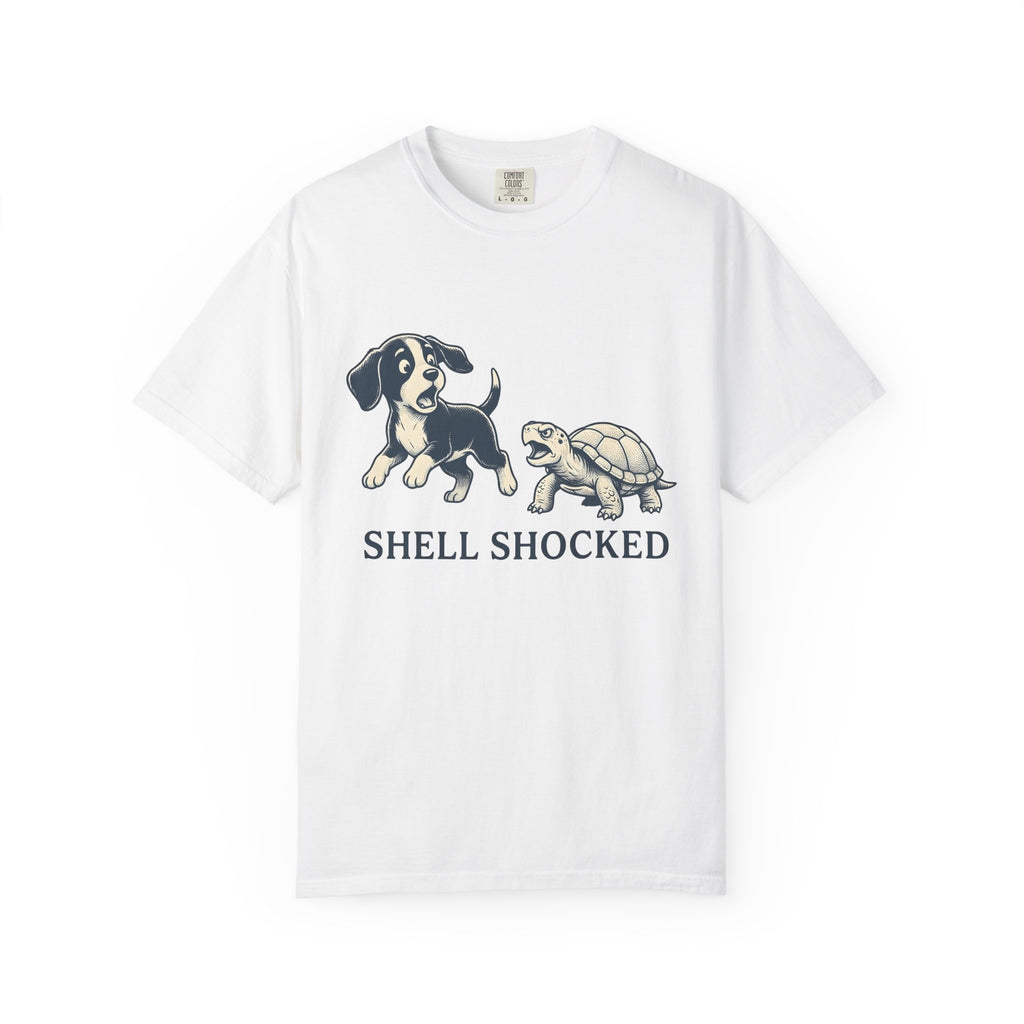 Dog Turtle Art Shirt Dog Wildlife Gift Women Classic Tee Turtle Art T-Shirt Dog Owner Dog Fan Pet Tshirt Wildlife Conservation Graphic