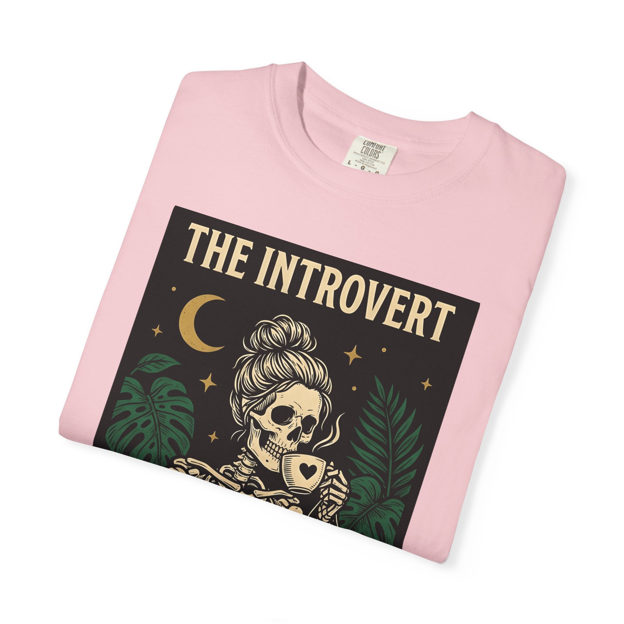 Bony Cat Shirt Boho Chic Mysticism Gift Women Eerie Tee Skeleton Cat T-Shirt Bohemian Fan Creepy Tshirt Spiritual Graphic Classic Palm