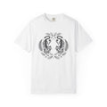 Tiger Cats Shirt Cat Wilderness Gift Women Body Art Tee Tabby Cat T-Shirt Feline Fan Tattoo Art Tshirt Nature Graphic Antique Fall Leaves
