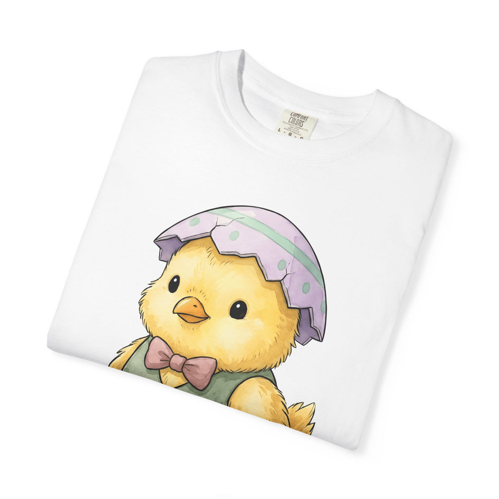 Baby Chick Shirt Easter Animal Gift Women Cute Tee Chick T-Shirt Easter Fan Chickling Tshirt Creature Graphic Watercolor Egg Shell Tshirt