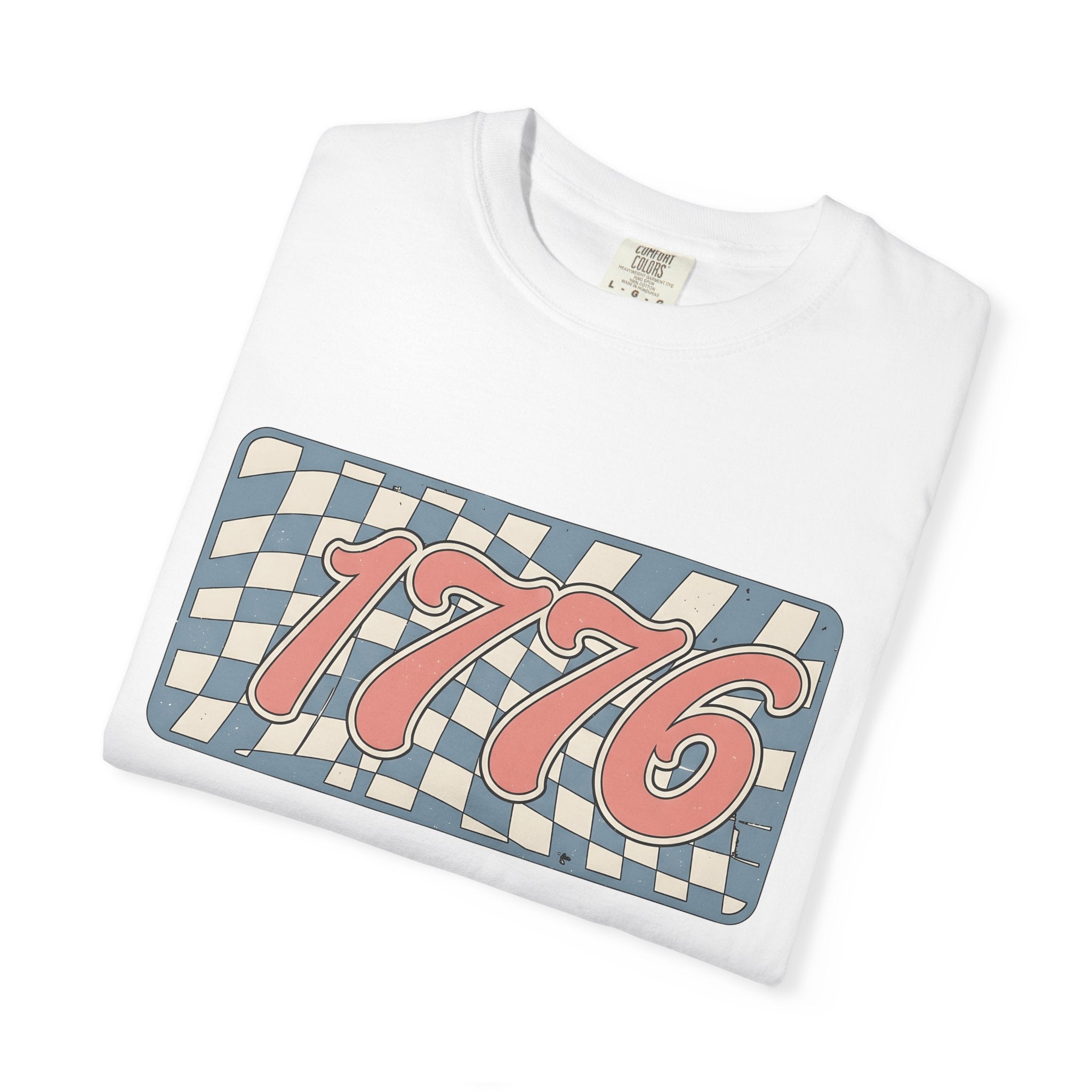 Racing Flag Design Shirt America Usa Gift Women Retro Tee Checkered Flag T-Shirt American Enthusiast Vintage Tshirt United States Graphic