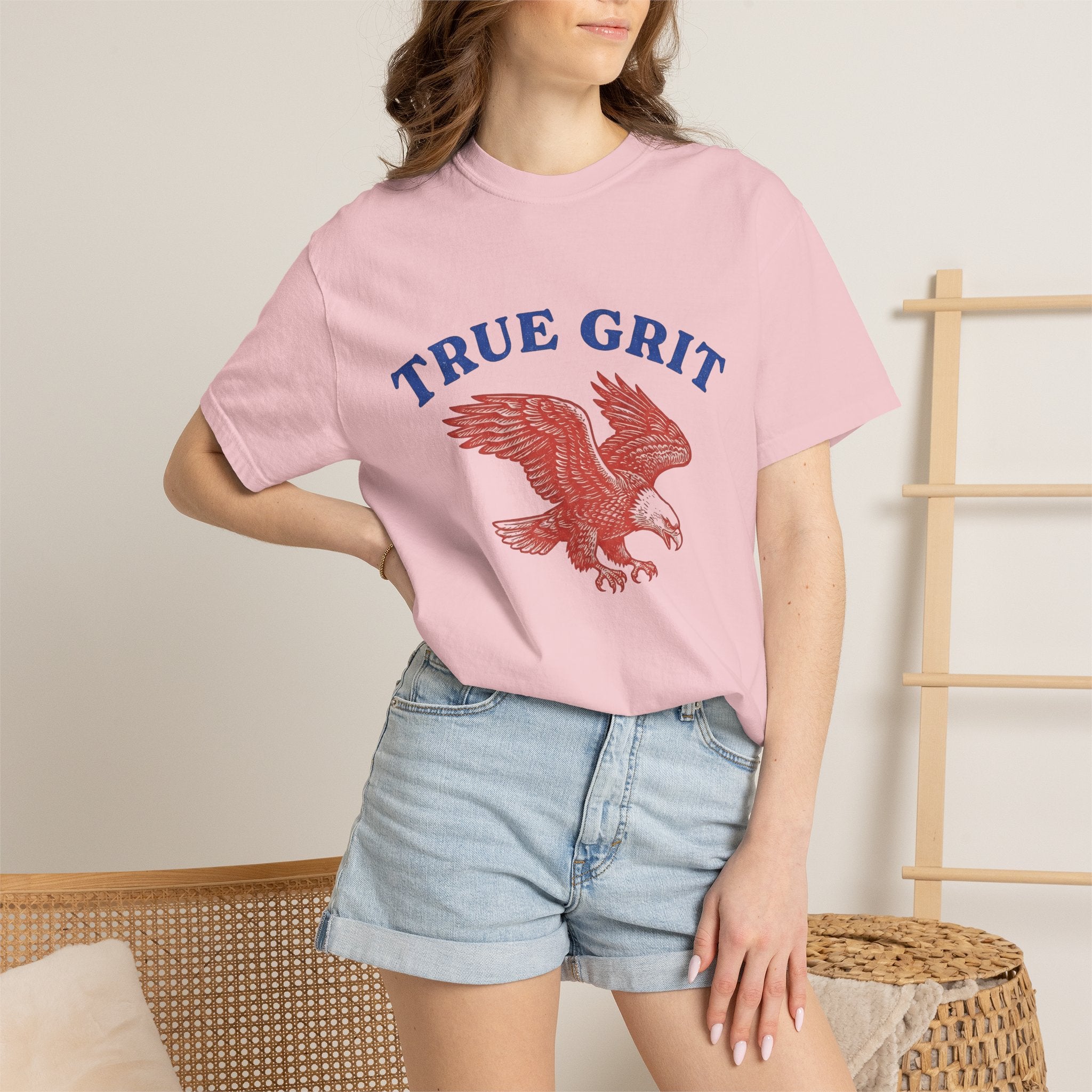 Eagle Print Shirt Eagle Country Gift Women Heritage Tee Bald Eagle T-Shirt Eagle Fan Bald Eagle Tshirt Rural Graphic Vintage-Inspired Flight