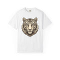 Tiger Face Shirt Animals Wildlife Gift Women Tattoo Tee Tiger T-Shirt Animal Fan Cat Graphic Tshirt Vintage Mandala Tshirt