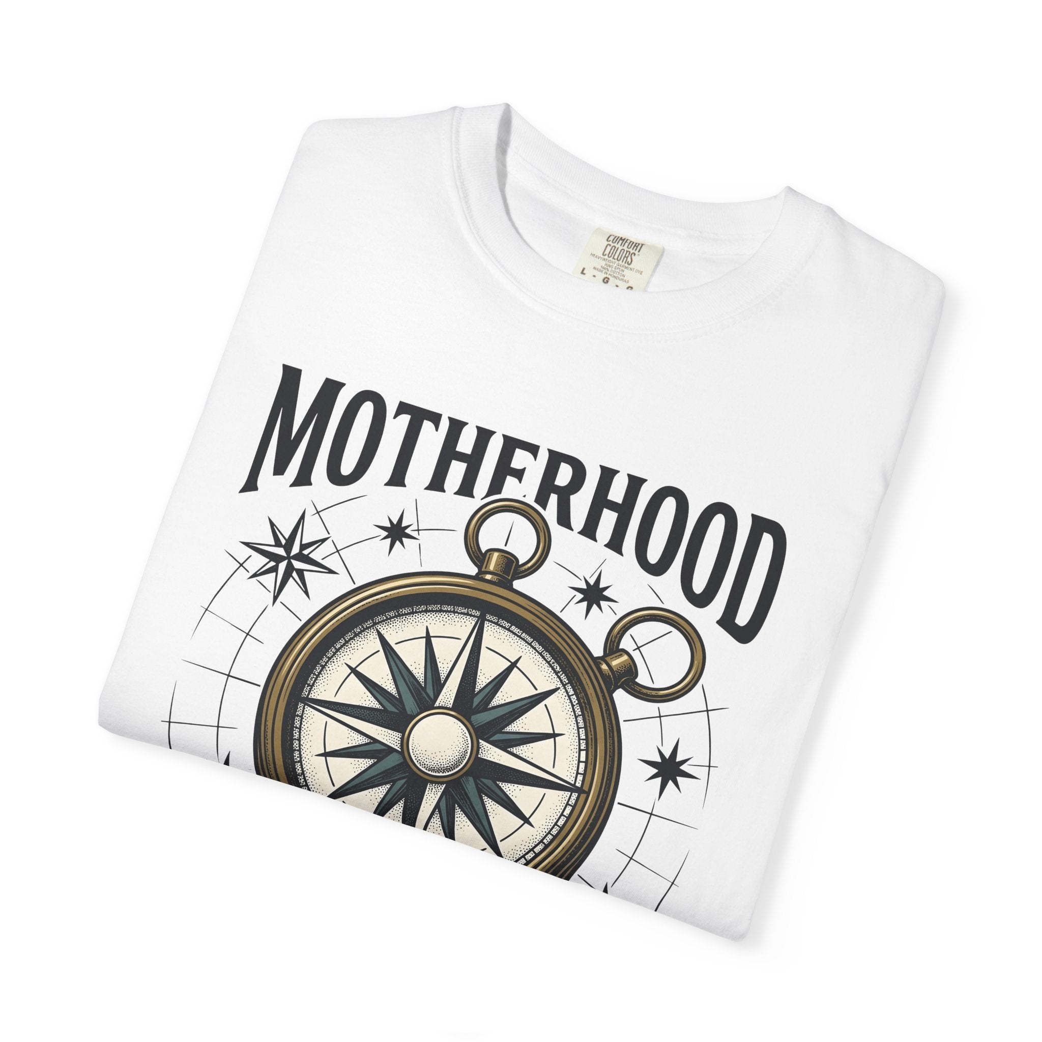 Compass Design Shirt Mom Relatives Gift Women Antique Tee Navigation T-Shirt Mother Fan Vintage Tshirt Family Graphic Doodle Nautical Star