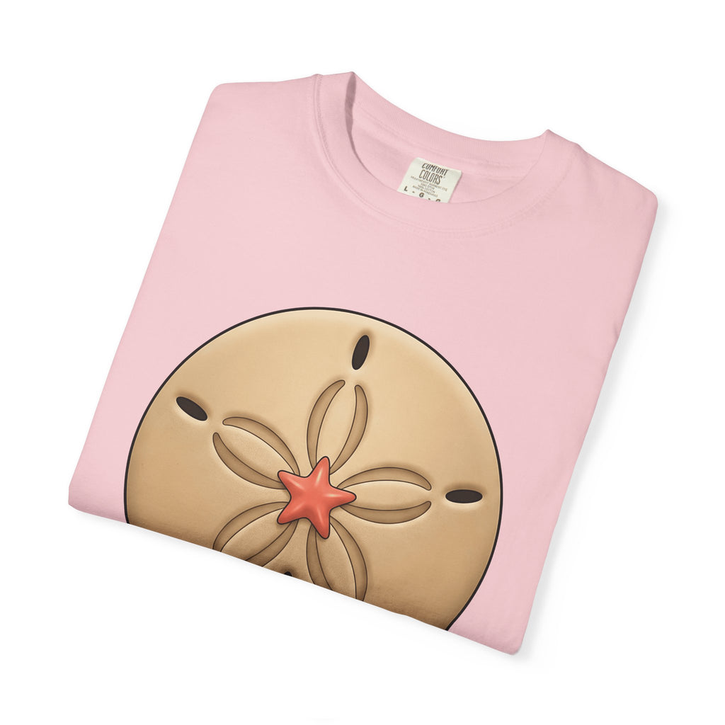 Sand Dollar Shirt Beach Marine Gift Women Line Art Tee Sea Dollar T-Shirt Coast Fan Oceanic Tshirt Ethnic Graphic Ethnic Starfish Tshirt