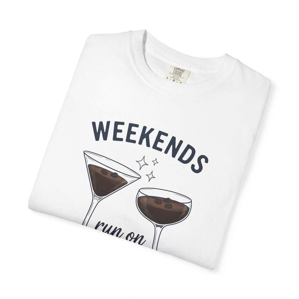 Espresso Martini Shirt Drinks Cocktail Gift Women Hand Drawn Tee Martini T-Shirt Beverage Fan Cocktail Tshirt Mixed Drink Graphic Minimalist