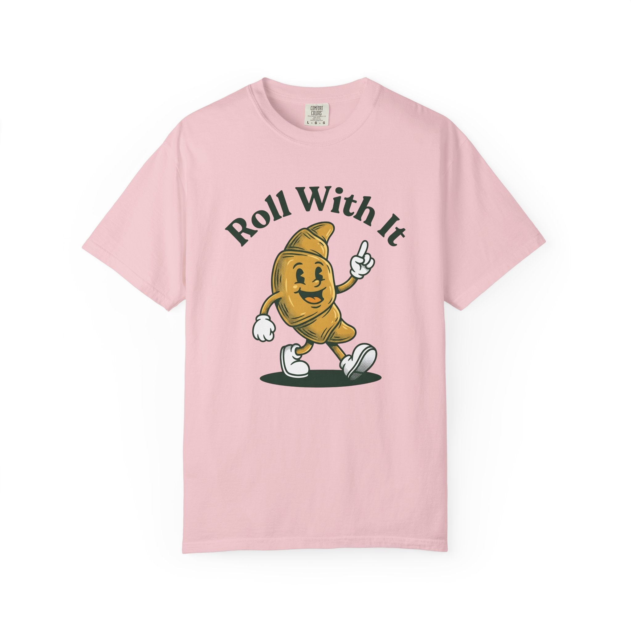 Croissant Mascot Shirt Desserts Sweets Gift Women Line Art Tee Croissant T-Shirt Pastry Fan Croissant Illustration Design Sketch Kicks
