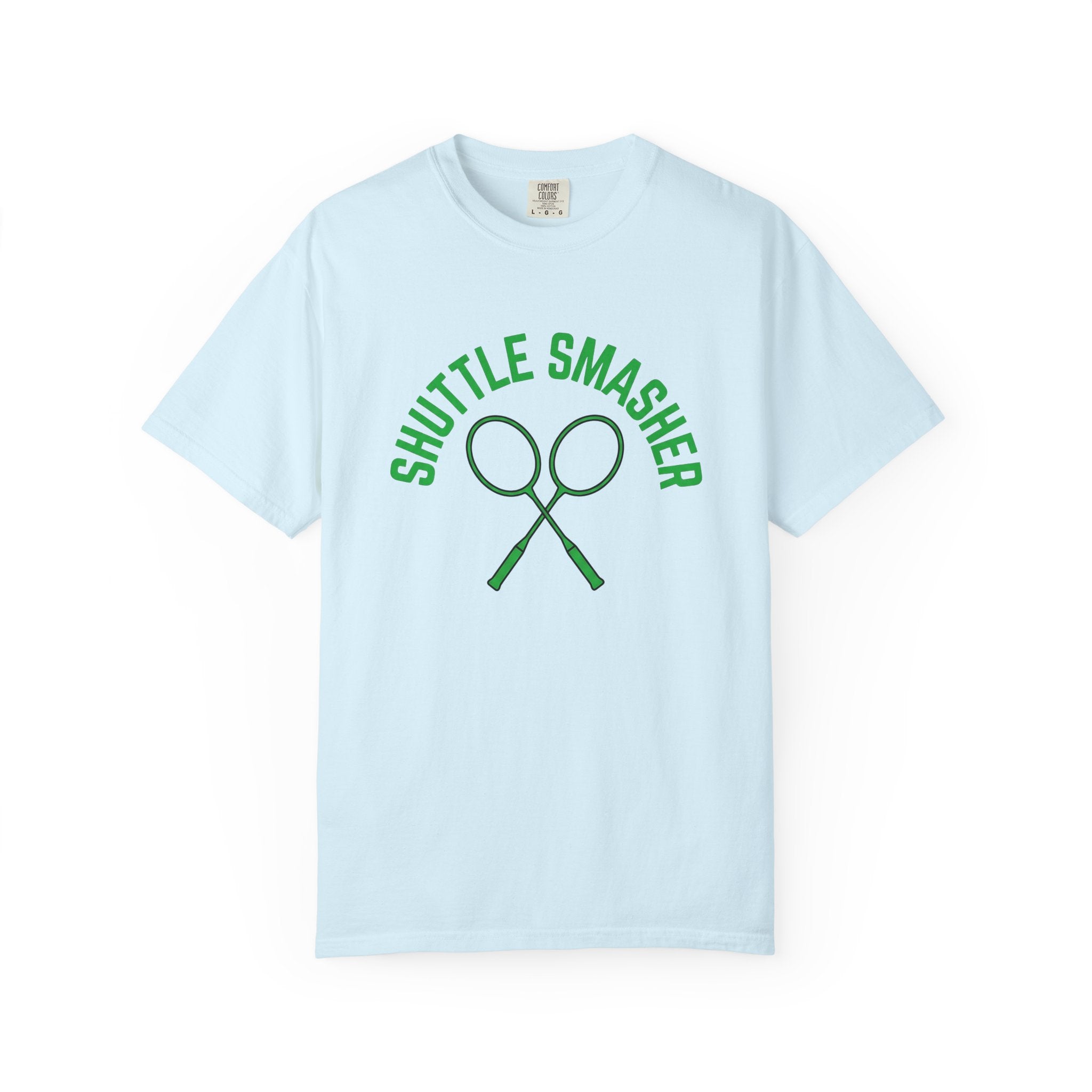 Badminton Rackets Shirt Badminton Team Gift Women Bold Tee Racquet T-Shirt Badminton Fan Graphic Tshirt Crew Graphic Minimalist Crossed