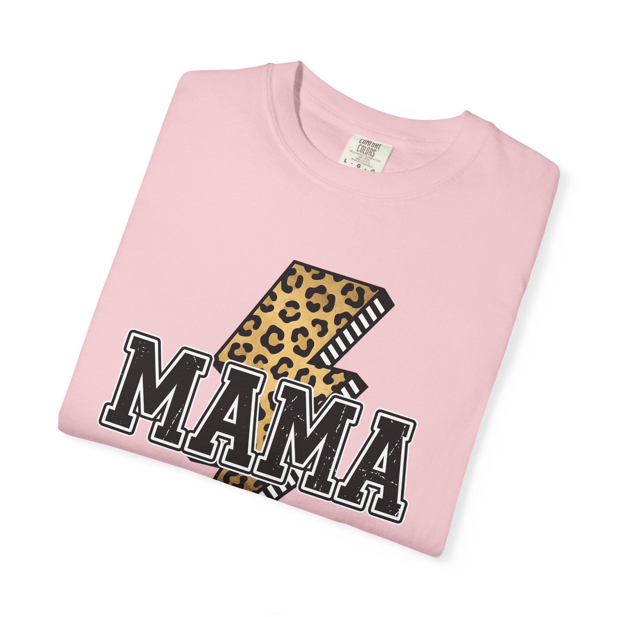 Spotted Lightning Strike Shirt Moms Fauna Gift Women Graphic Tee Lightning Bolt T-Shirt Motherhood Fan Graphic Tshirt Wildlife Illustration