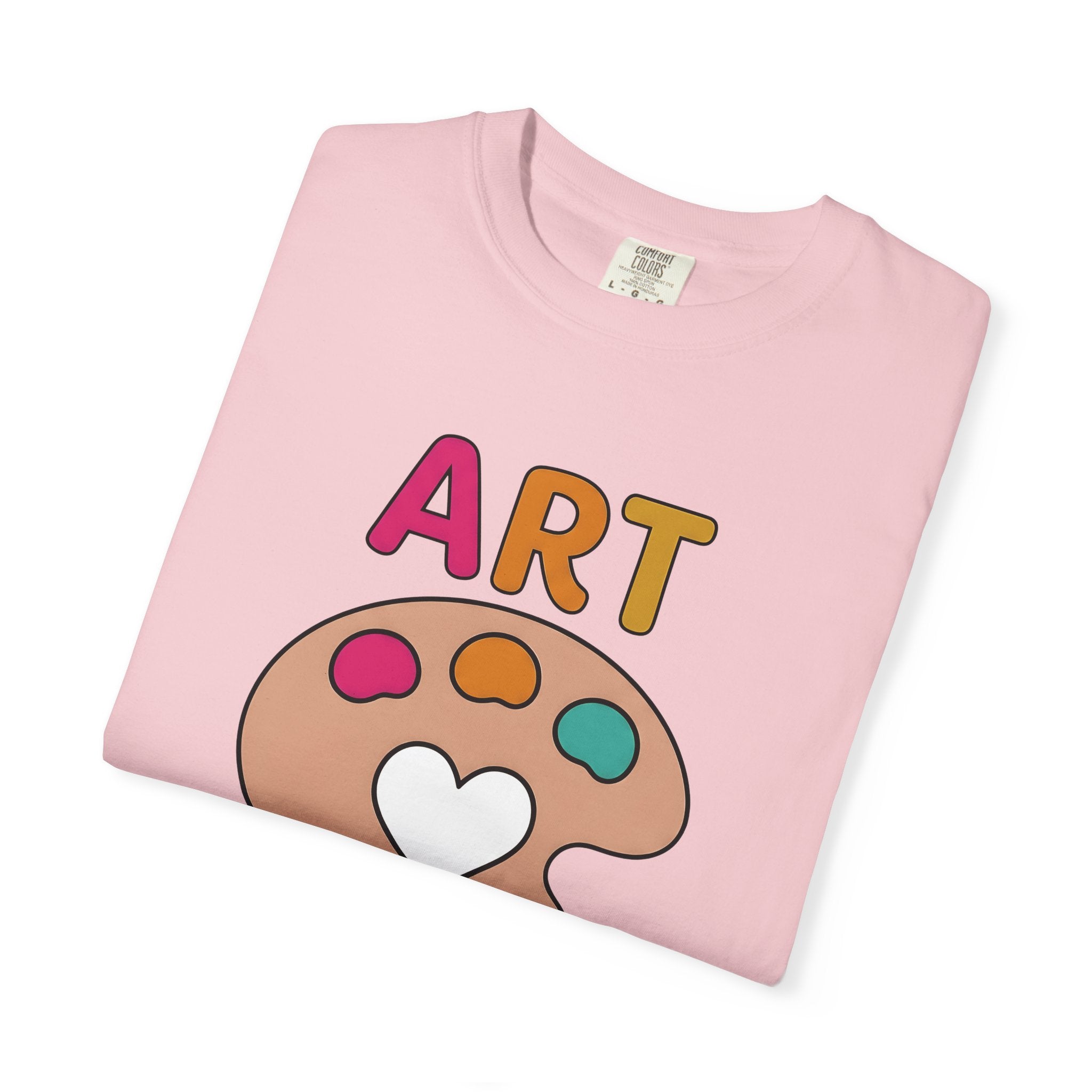 Color Wheel Shirt Teacher Design Gift Women Bold Tee Colour Circle T-Shirt Educator Enthusiast Vibrant Tshirt Visual Graphic Fresh Heart
