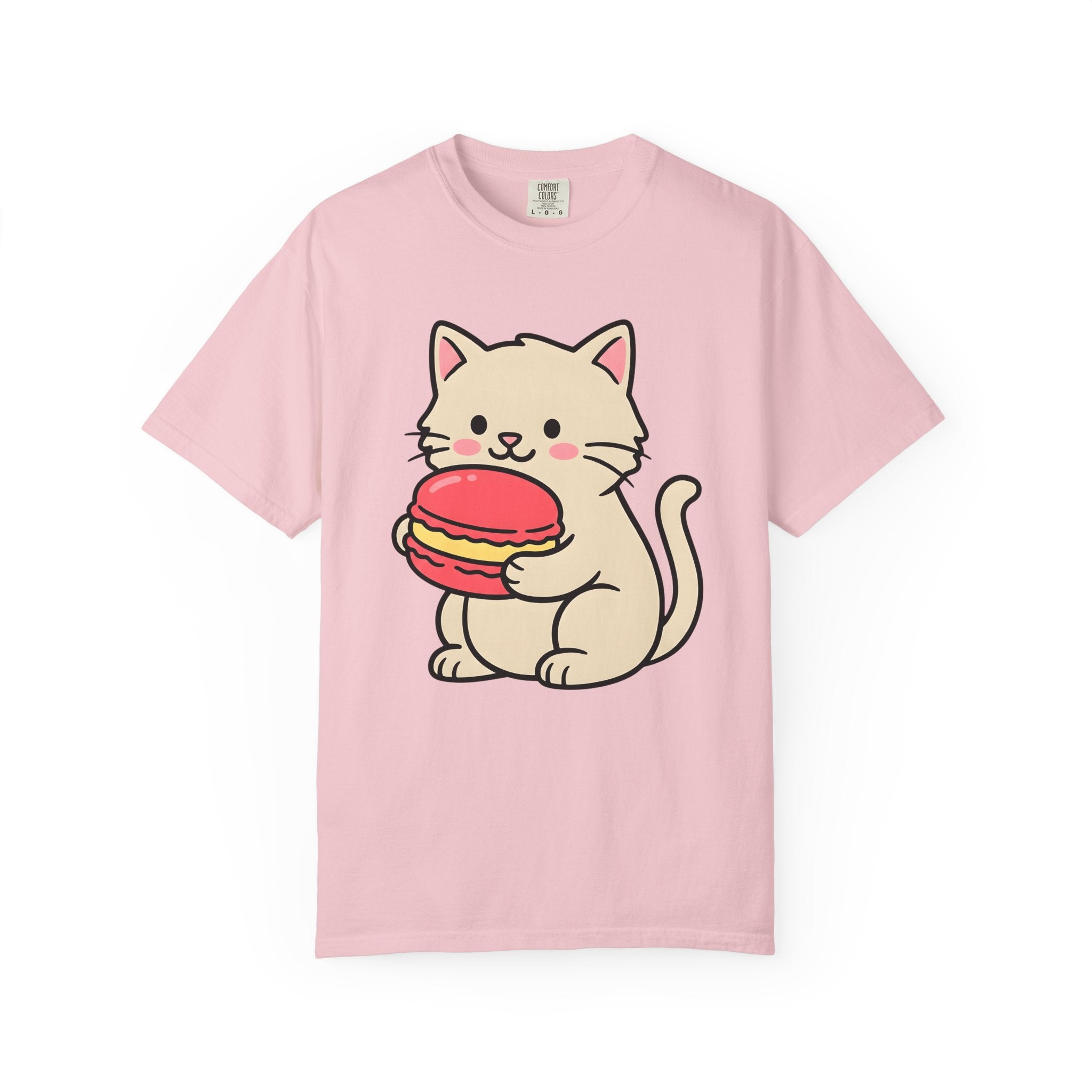 Cat Confection Shirt Cat Snacks Gift Women Sweet Tee Pastry T-Shirt Cat Fan Cute Tshirt Treat Graphic Graphic Dessert Cookie Tshirt