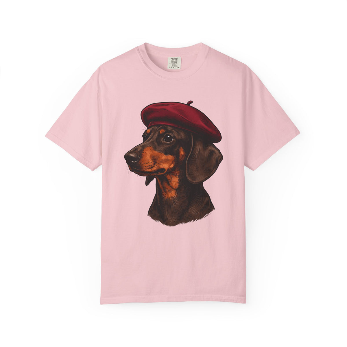 Dachshund Dog Shirt Dog Creatures Unisex Gift Natural Tee Wiener Dog T-Shirt Dog