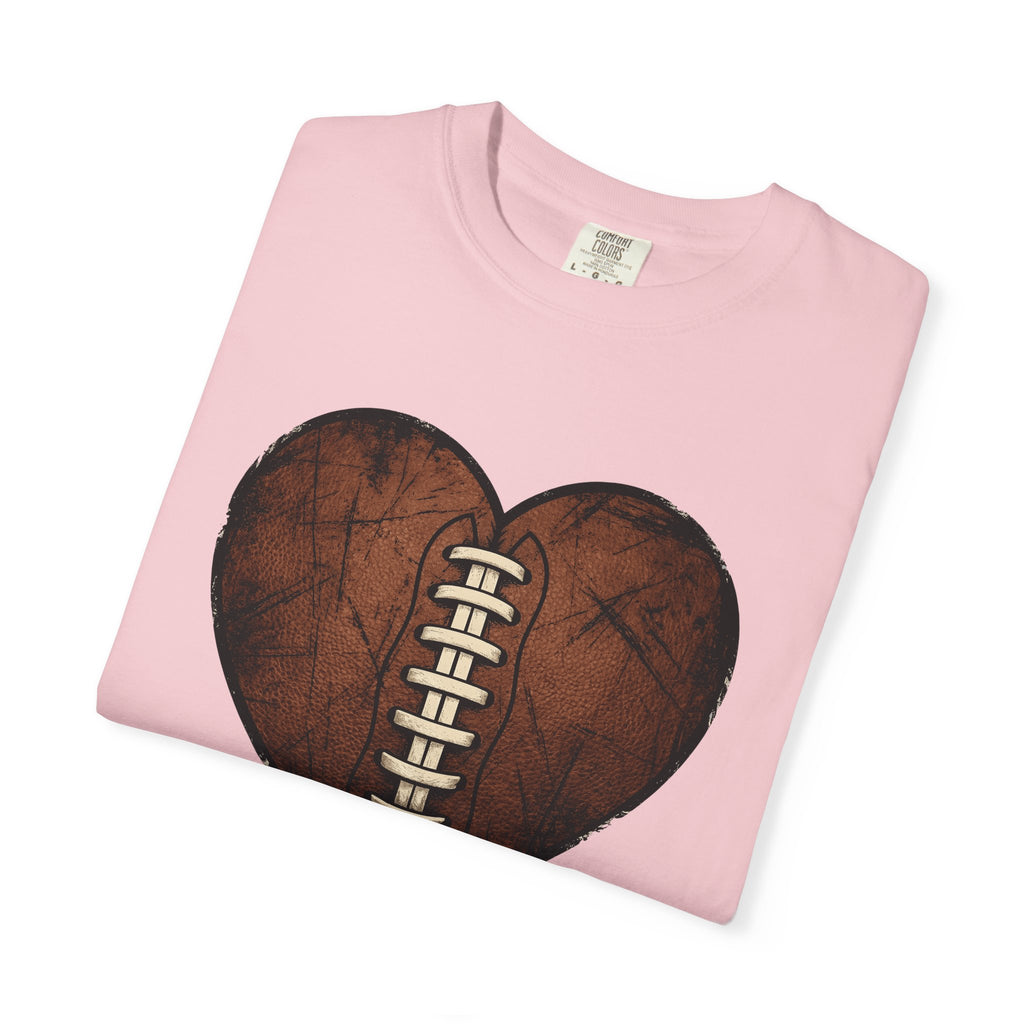 Football Love Shirt Moms Games Gift Women Retro Tee Soccer T-Shirt Mom Fan Vintage Tshirt Gaming Graphic Antique Thread Tshirt