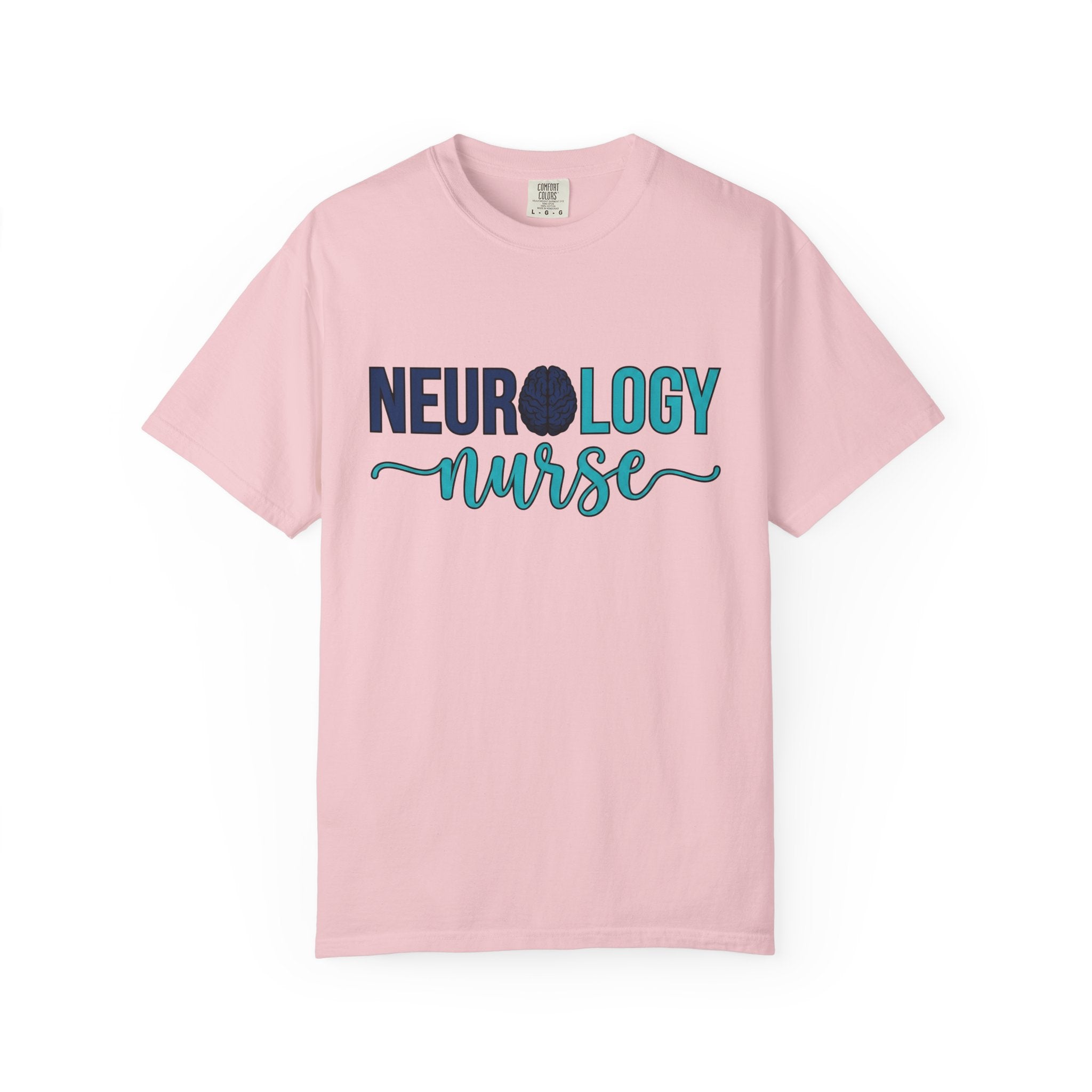 Brain Art Shirt Nurse Hospital Gift Women Heavy Tee Cerebral Art T-Shirt Nursing Enthusiast Graphic Design Medical Graphic Clean Calligraphy